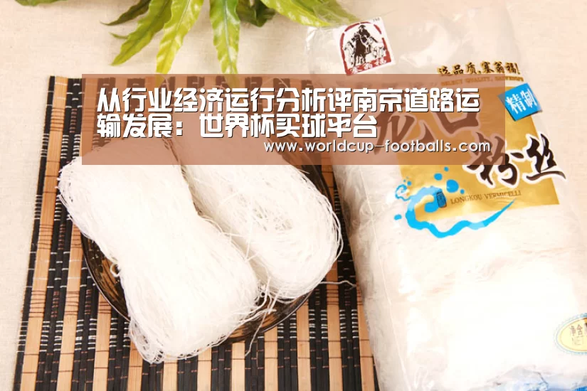 从行业经济运行分析评南京道路运输发展:世界杯买球平台(图2) 世界杯买球